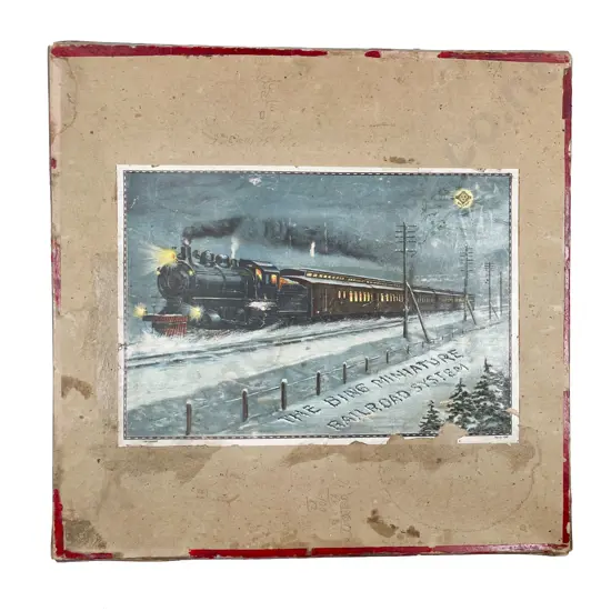 Boxed Bing O Gauge The Bing Miniature Railroad System