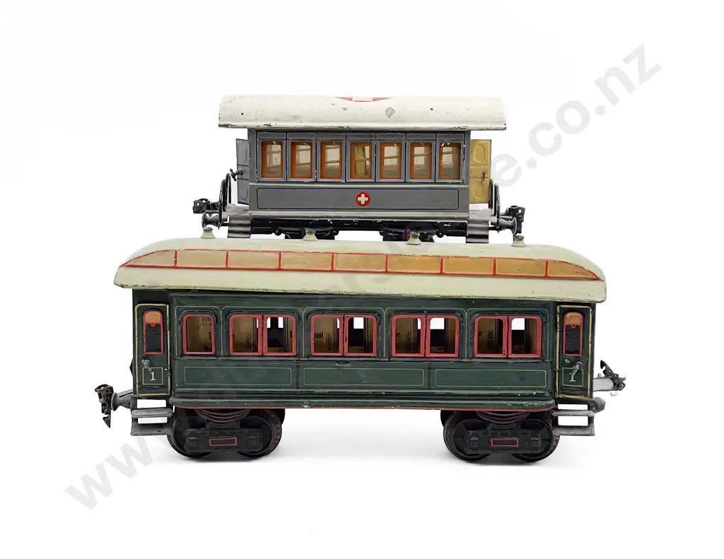 Early C20th Marklin 1 Gauge Locomotive and Tender Image 1++