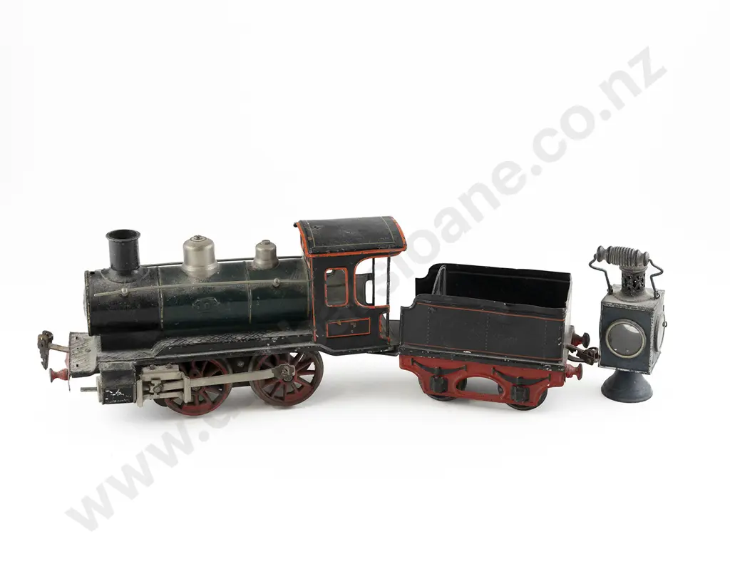 Early C20th Marklin 1 Gauge Locomotive and Tender Image 1++