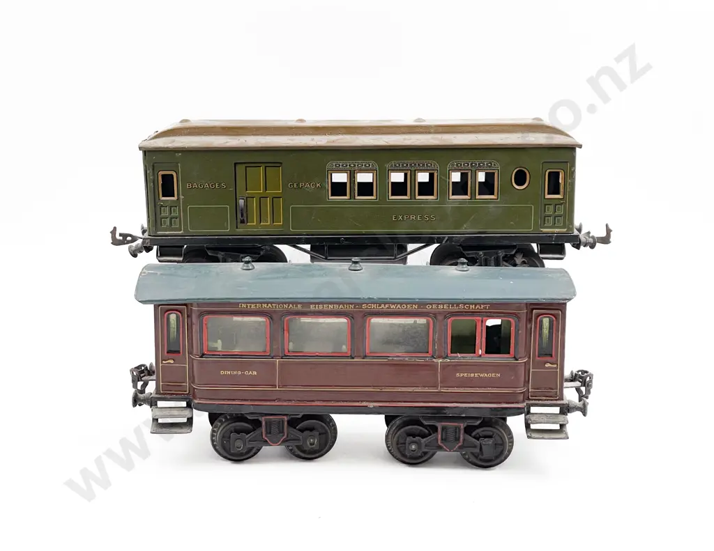 Early C20th Marklin 1 Gauge Locomotive and Tender Image 1++