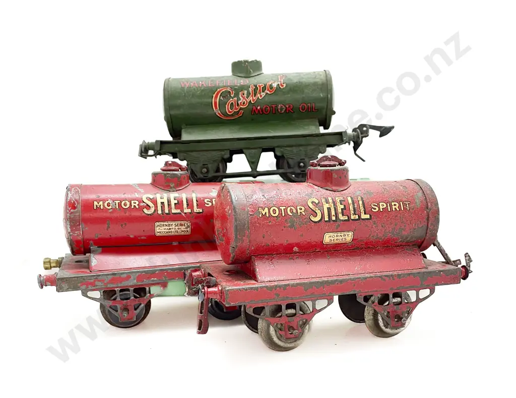 Hornby O Gauge Six Early Chassis Wagons NE SR and LMS Image 1++
