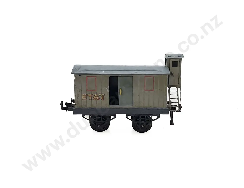 Hornby O Gauge French Type Brake Van ETAT Image 1++