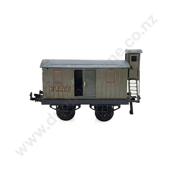 Hornby O Gauge French Type Brake Van ETAT