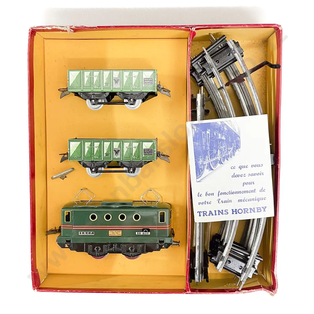 Boxed Hornby O Gauge Clockwork Made in France M5 Image 1++