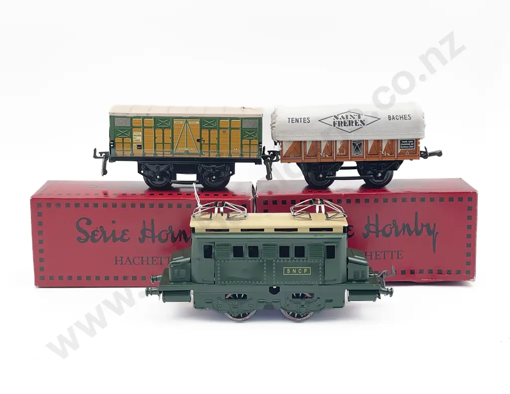 Hornby O Gauge French Clockwork Hachette Series Crocodile Type Locomotive Image 1++