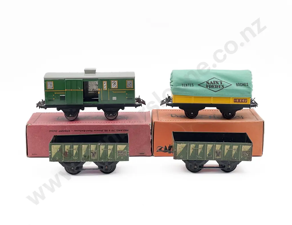 Hornby O Gauge French Boxed Wagon Bache No1 Image 1++