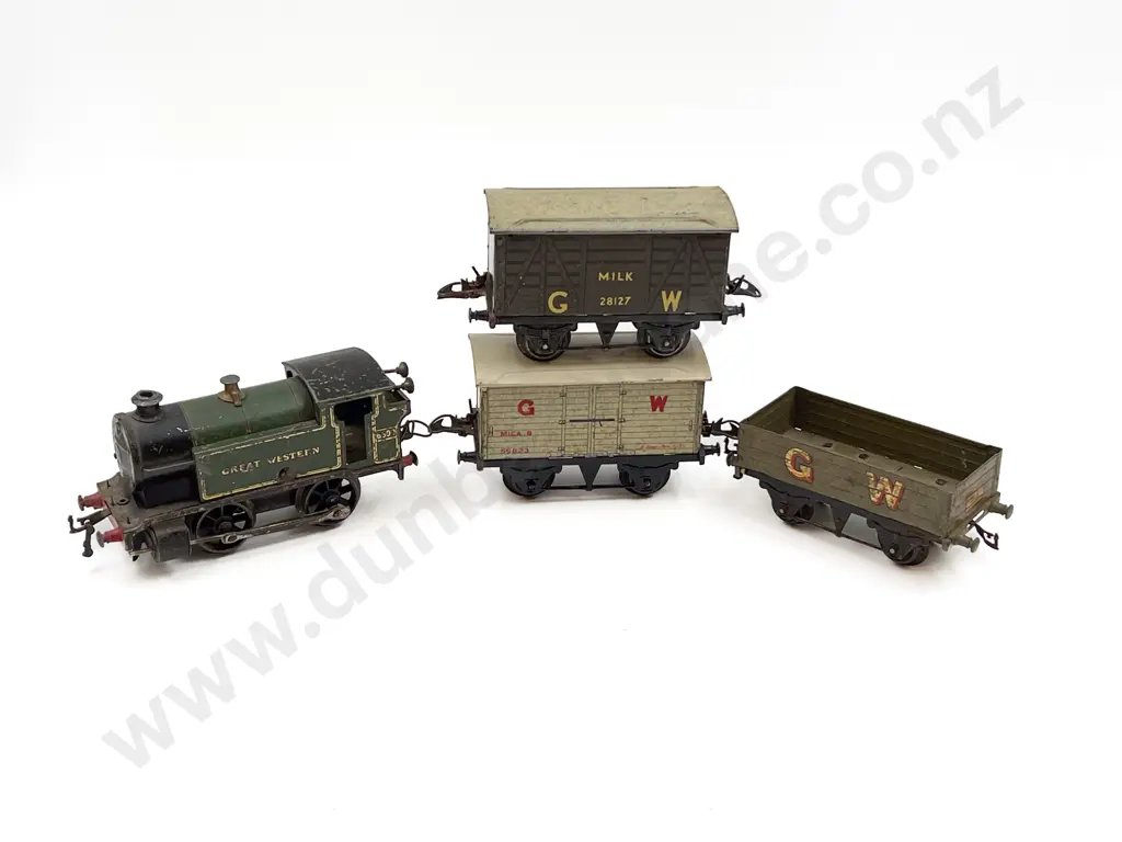 Hornby O Gauge Clockwork Type 101 Tank Locomotive Great Western Image 1++