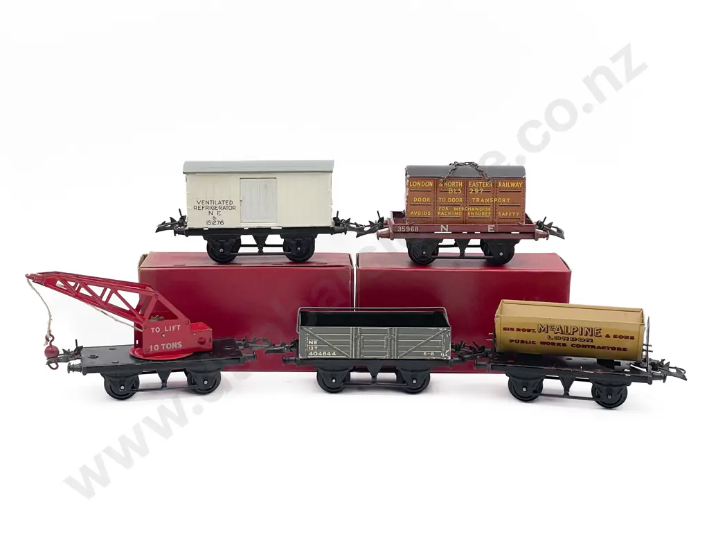 Five Hornby O Gauge Rolling Stock Image 1++