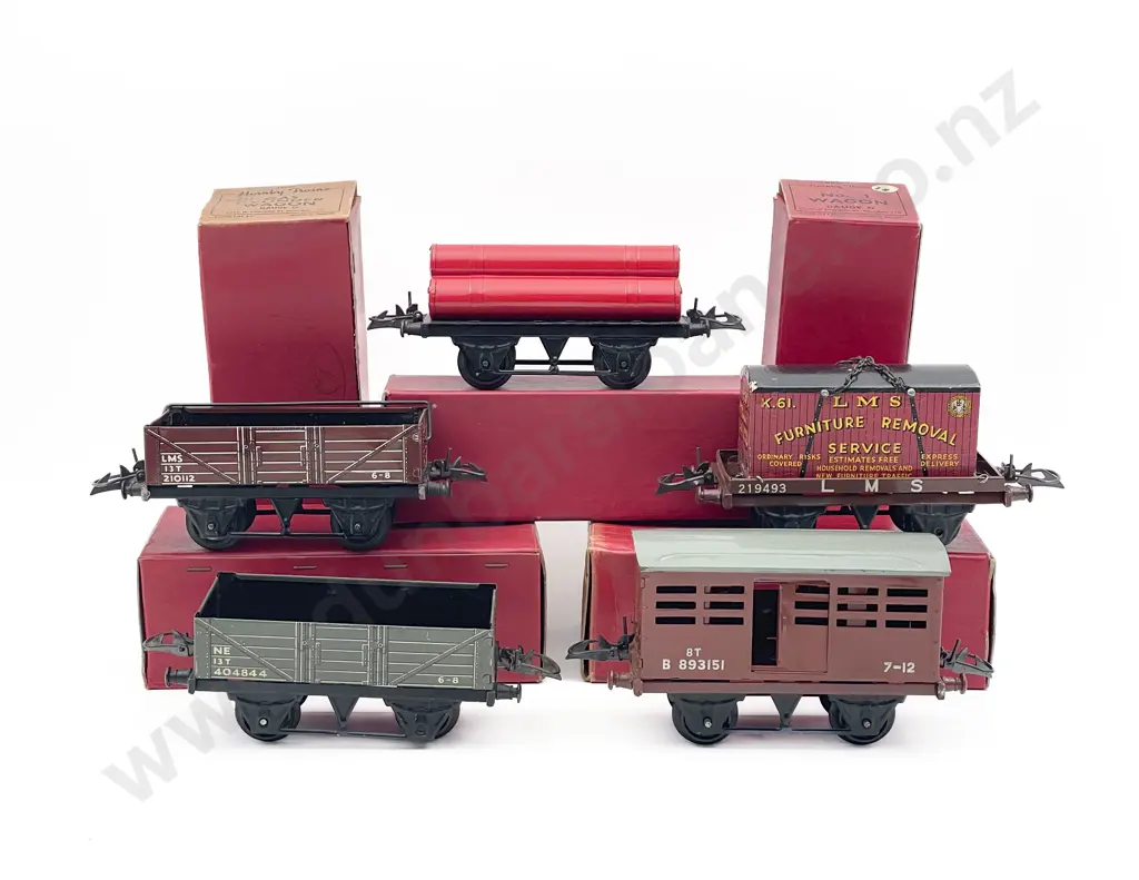 Five Hornby O Gauge Rolling Stock Image 1++