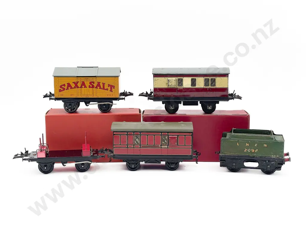 Five Hornby O Gauge Rolling Stock Image 1++