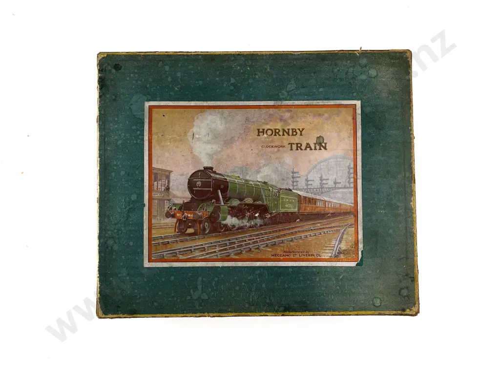 Hornby O Gauge Clockwork Boxed No1 Tank Goods Set Image 1++