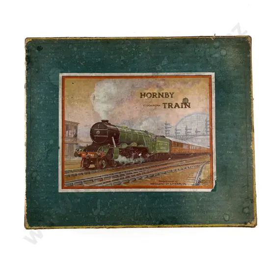 Hornby O Gauge Clockwork Boxed No1 Tank Goods Set