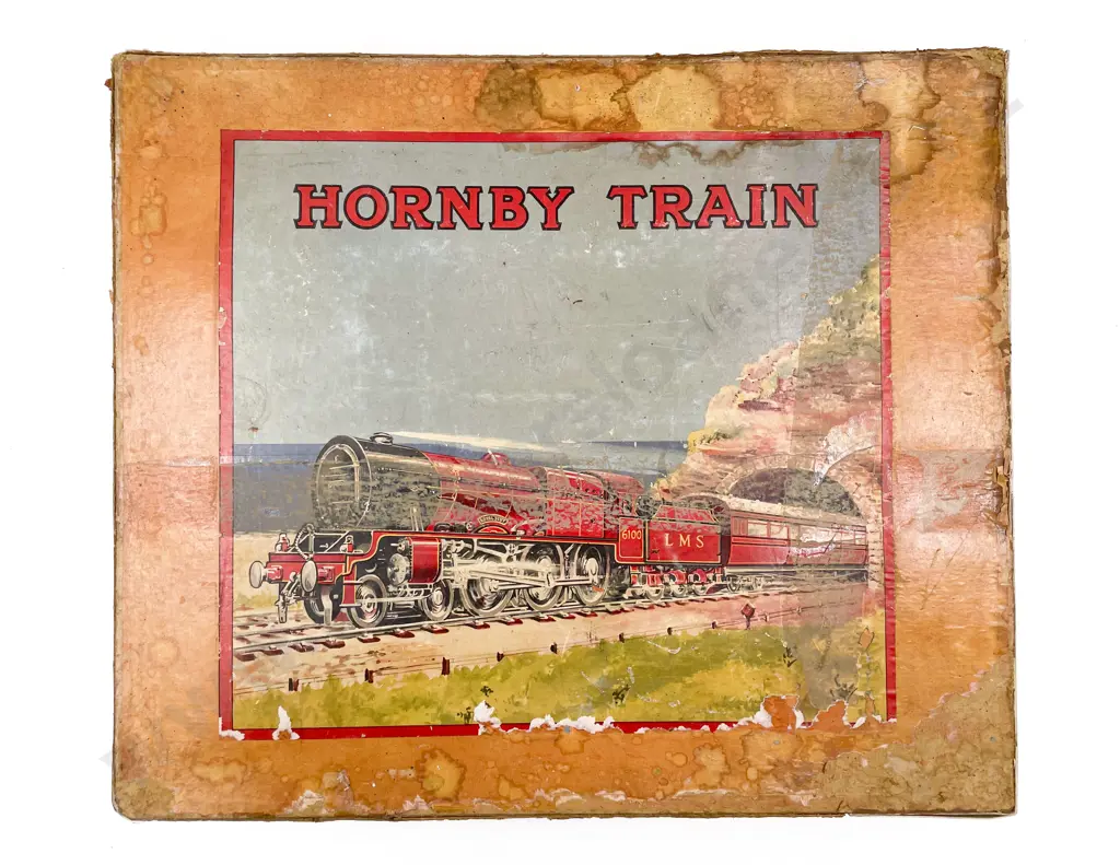 Hornby O Gauge Clockwork Part Boxed No3C LNER Flying Scotsman Passenger Set Image 1++