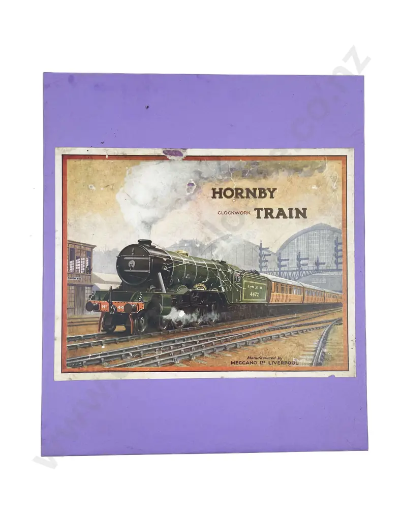 Hornby O Gauge Part Boxed Clockwork M1 Goods Set Image 1++
