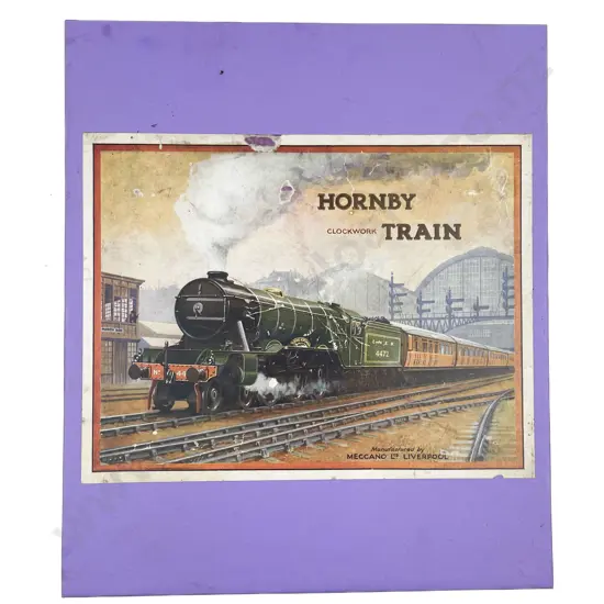 Hornby O Gauge Part Boxed Clockwork M1 Goods Set