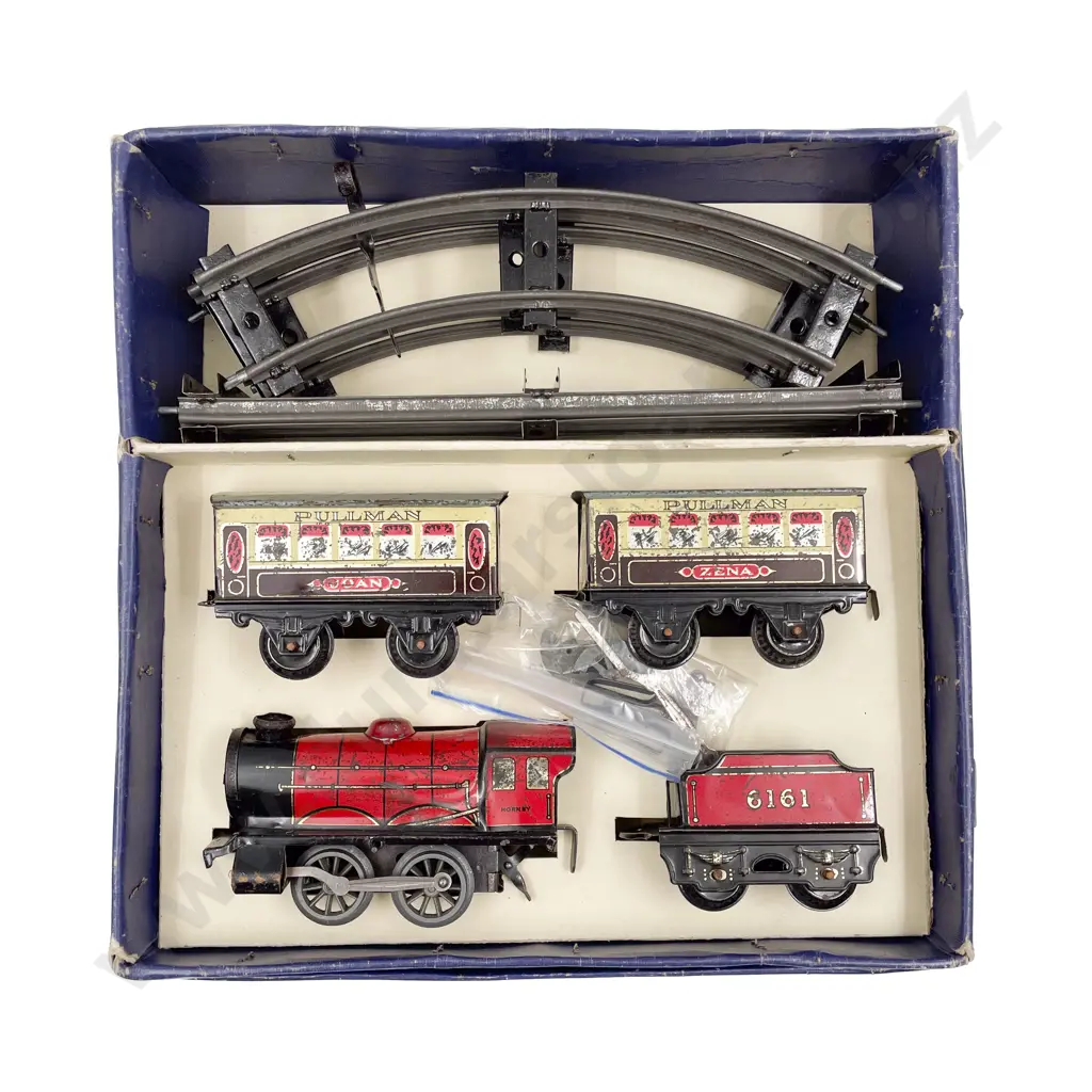 Hornby O Gauge Boxed Clockwork MO Passenger Set Image 1++