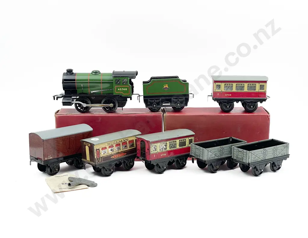 Hornby O Gauge Individual Boxed Clockwork Train Set Image 1++