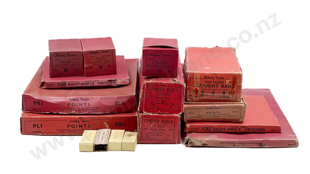 Hornby O Gauge Boxed Track Image 1++