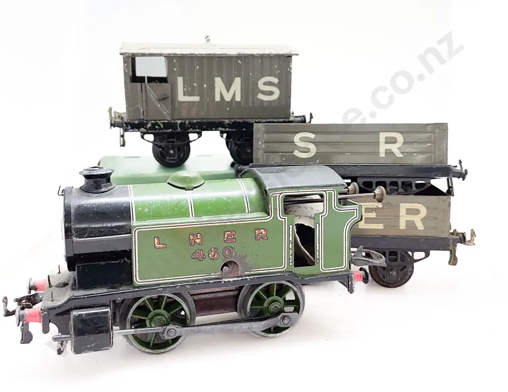 Hornby O Gauge Clockwork Type 101 Tank Locomotive Image 1++