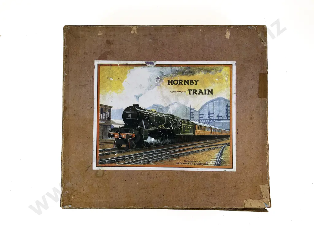 Hornby O Gauge Clockwork Part Boxed Clockwork M2 Passenger Set Image 1++