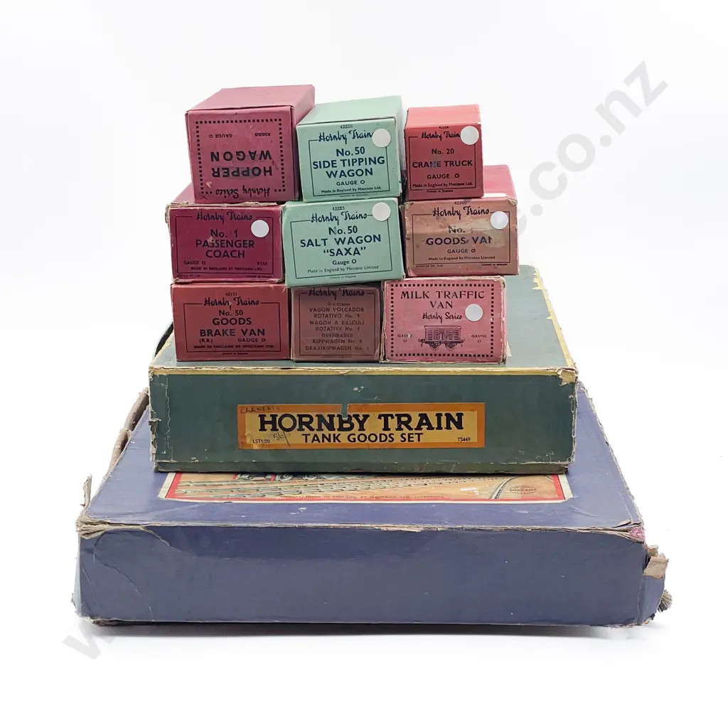 Collection Hornby  O Gauge Empty Boxes Image 1++