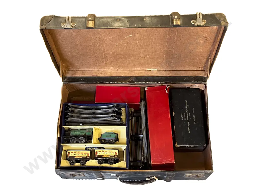 Hornby O Gauge Clockwork Railway Set Image 1++