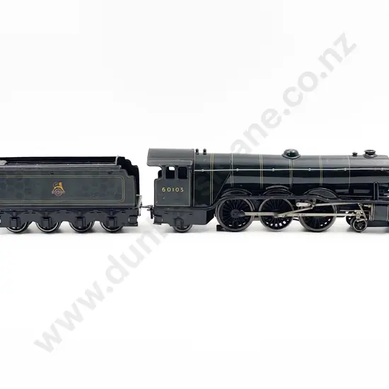 Bassett-Lowke O Gauge Electric Flying Scotsman Locomotive with 8-wheel Tender