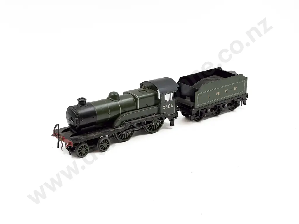 Leeds O Gauge Electric Locomotive and 6-wheel Tender Image 1++