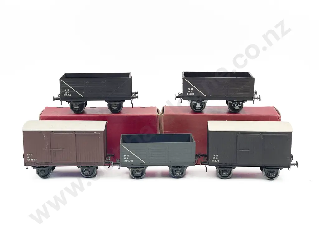 Leeds O Gauge Five Rolling Stock Wagons Image 1++