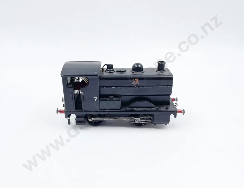 (Kit Built) O Gauge Electric 0-4-0 Shunting Tank Locomotive 7 BR black livery Image 1++
