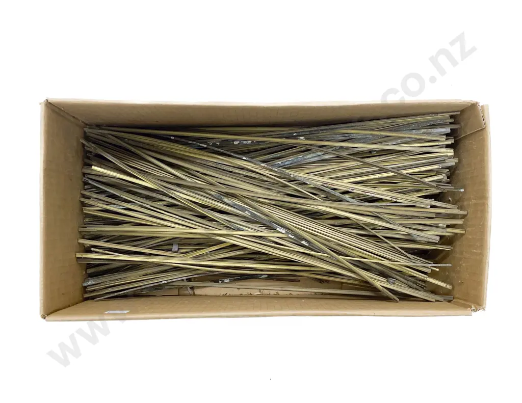 Large Qty Brass Railway Track 44cm lengths Image 1++