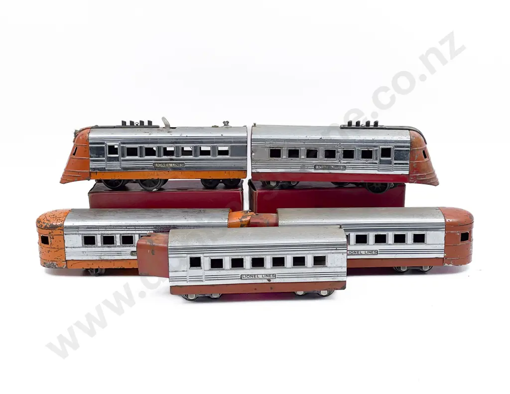 C1934 Lionel Jnr O-27 Streamliner Set and other Image 1++
