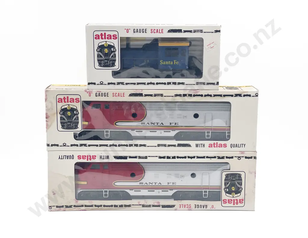 Atlas Made in Austria O Gauge Part Boxed Two F-9 Diesel Locomotives Image 1++