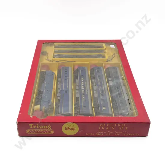 NZ Made Tri-ang Hornby Railways 00 Gauge NE5 Train Set