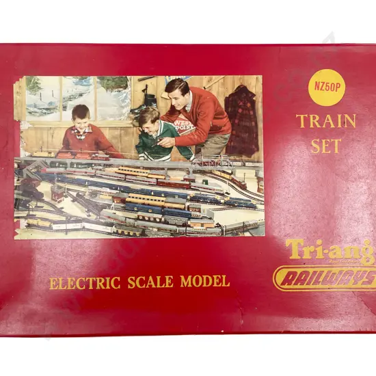 NZ Made Tri-ang Railways HO Gauge NZ50P Train Set