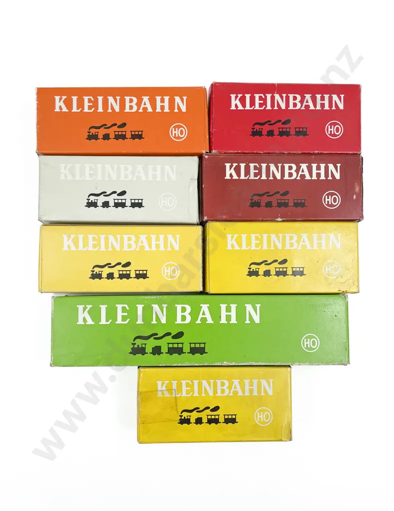 Boxed Kleinbahn Made in Austria HO Gauge Eight Rolling Stock Wagons Image 1++
