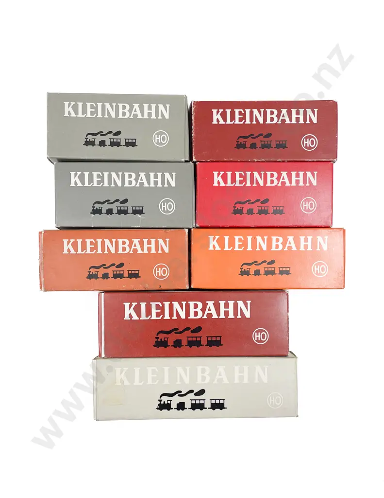 Boxed Kleinbahn Made in Austria HO Gauge Eight Rolling Stock Wagons Image 1++