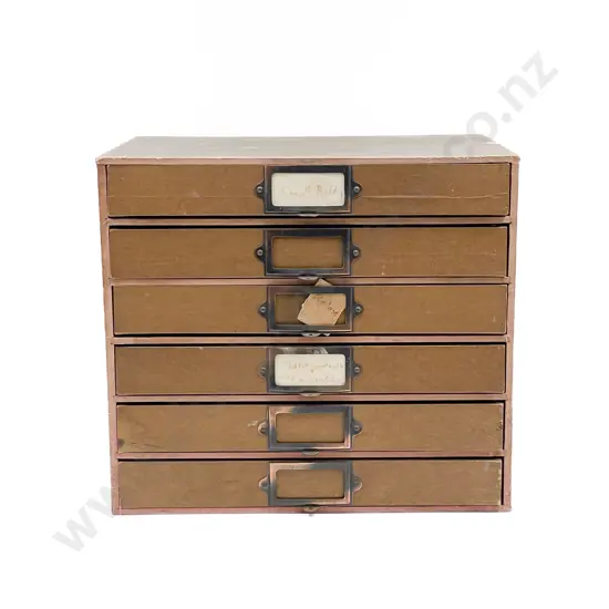 Vintage Desktop Filing Cabinet of HO Gauge Railway Accessories mainly lighting