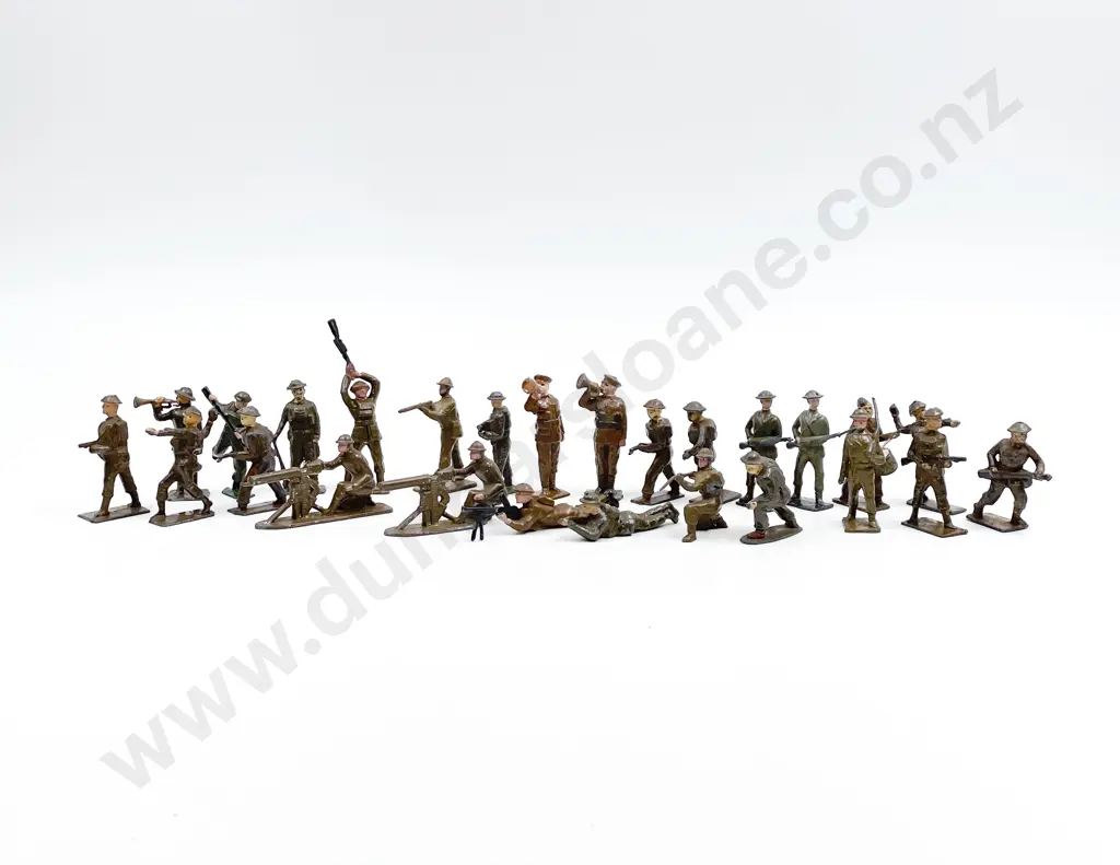 Qty Britains and Other Manufacture British Infantry Soldiers (26) Image 1++