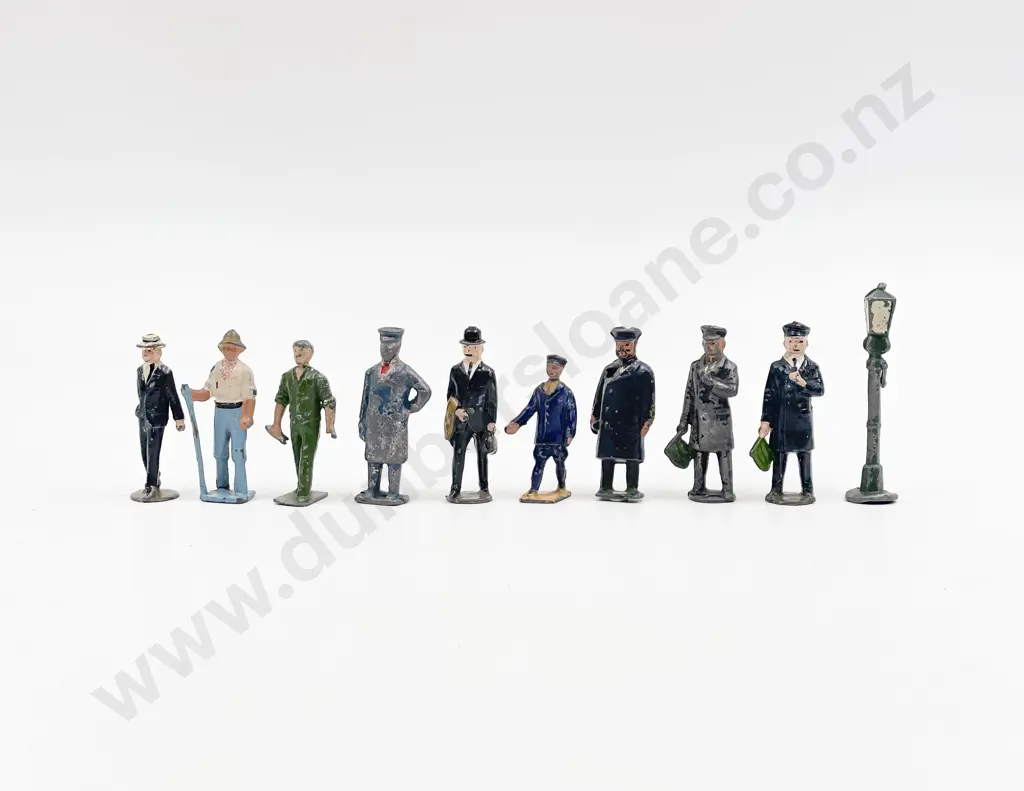 Various Manufacture Railway Station Figures (10) Image 1++