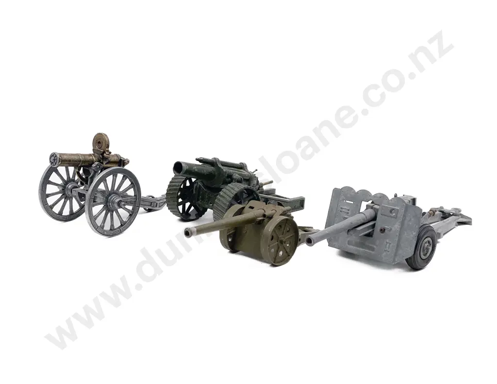 Four Various Military Field Guns Image 1++