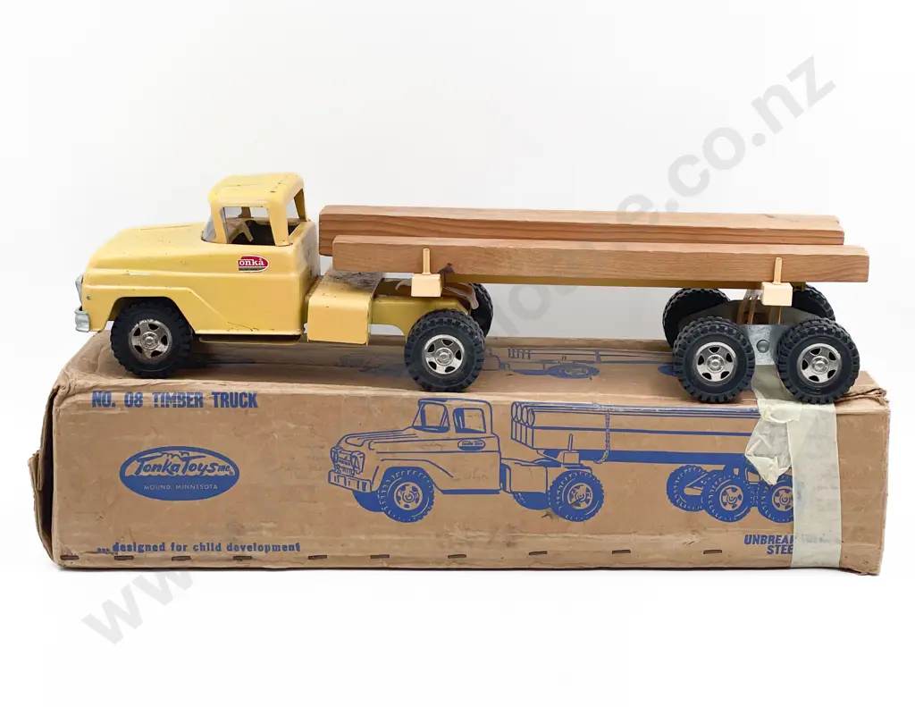 Part Boxed Tonka No08 Timber Truck Image 1++