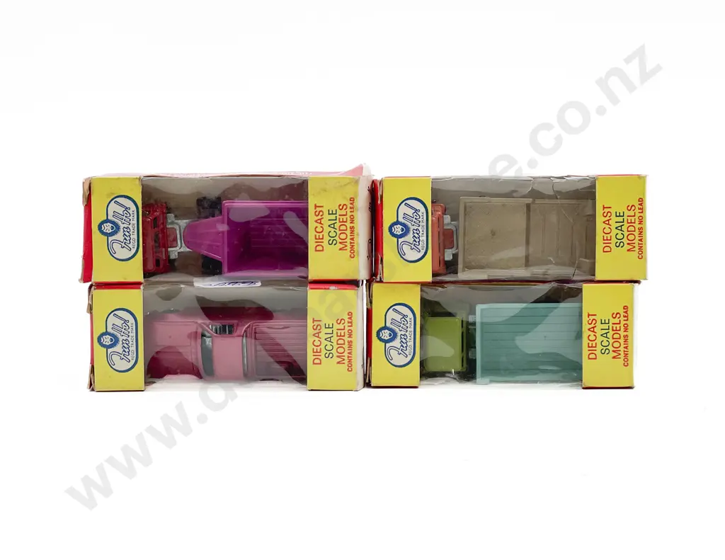 Four Original Boxed Fun Ho Vehicles Image 1++