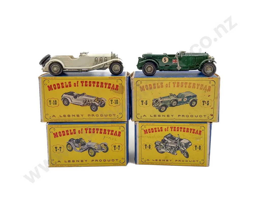Four Picture Boxed Matchbox Models of Yesteryear Models Image 1++