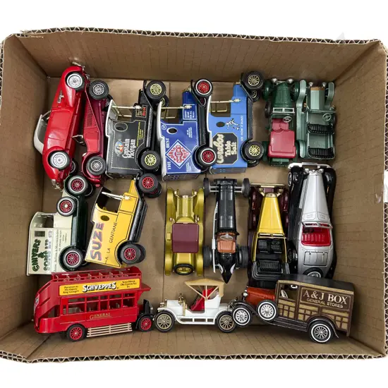 16 Unboxed Matchbox Models of Yesteryear (all good condition)