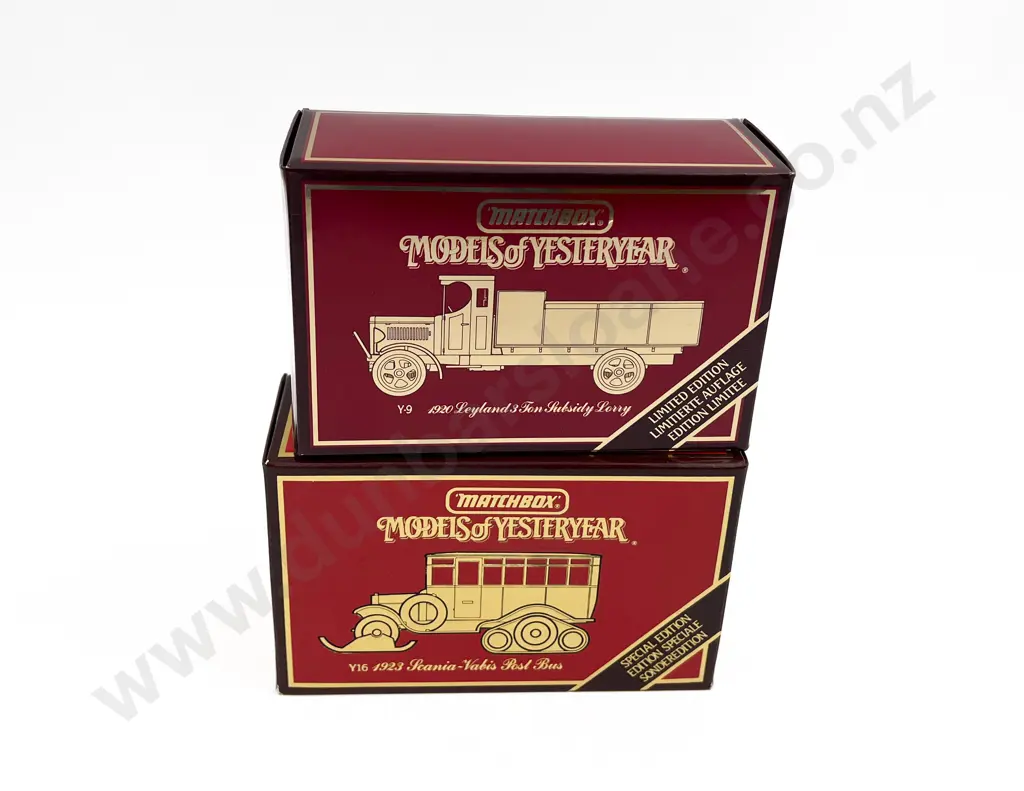 Matchbox Models of Yesteryear Special Editions Image 1++