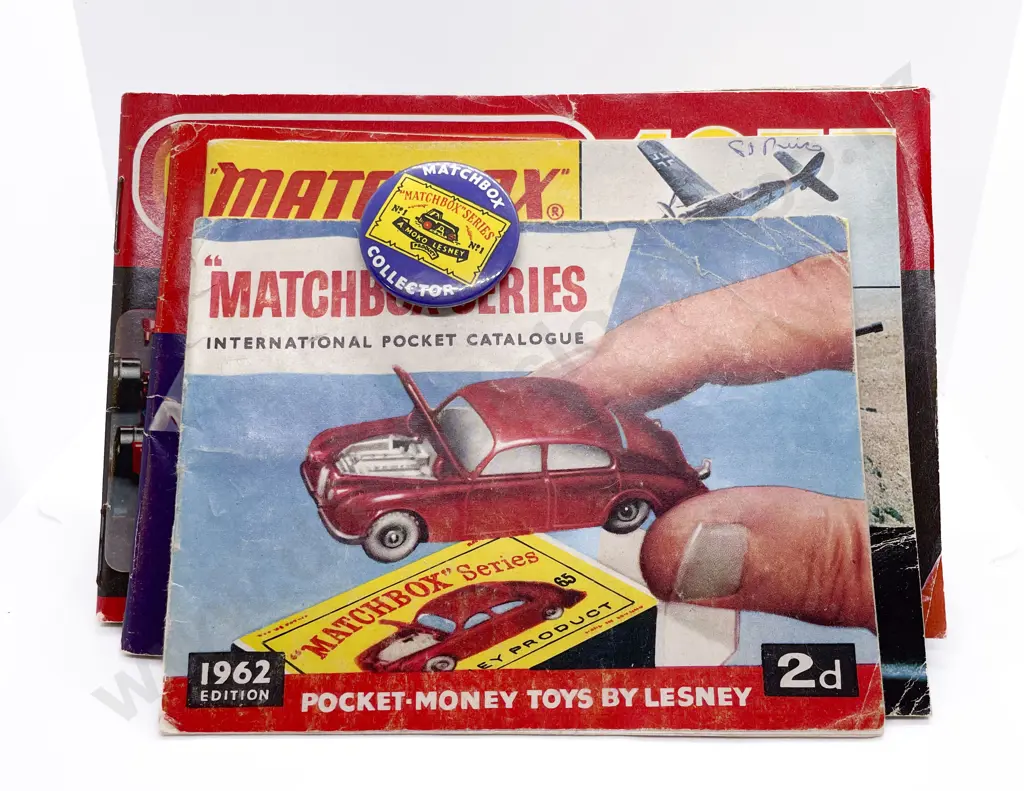 Four Matchbox Pocket Catalogues Image 1++