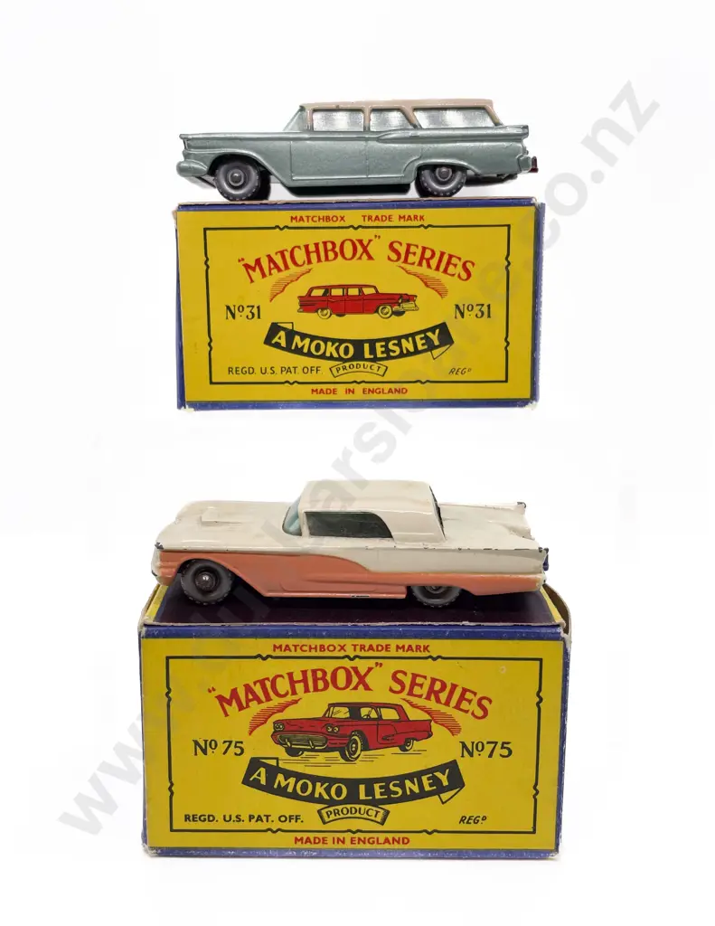 Two Matchbox Series A Moko Lesney Boxed Models Image 1++