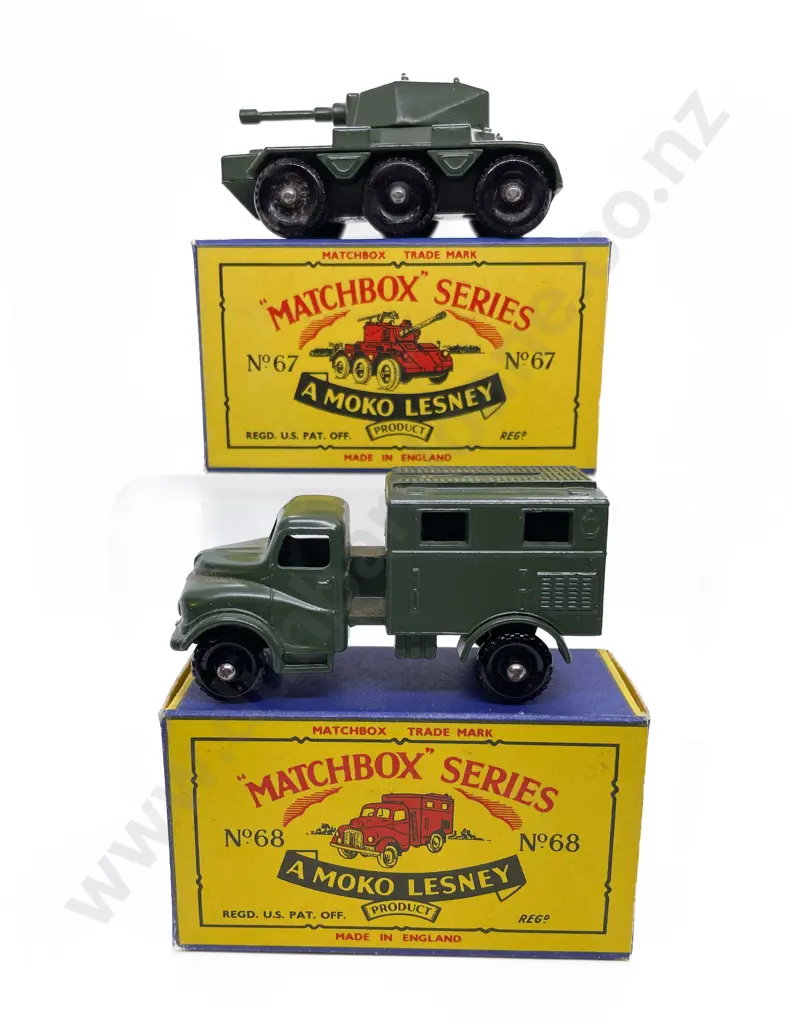 Two Matchbox Series A Moko Lesney Boxed Models Image 1++