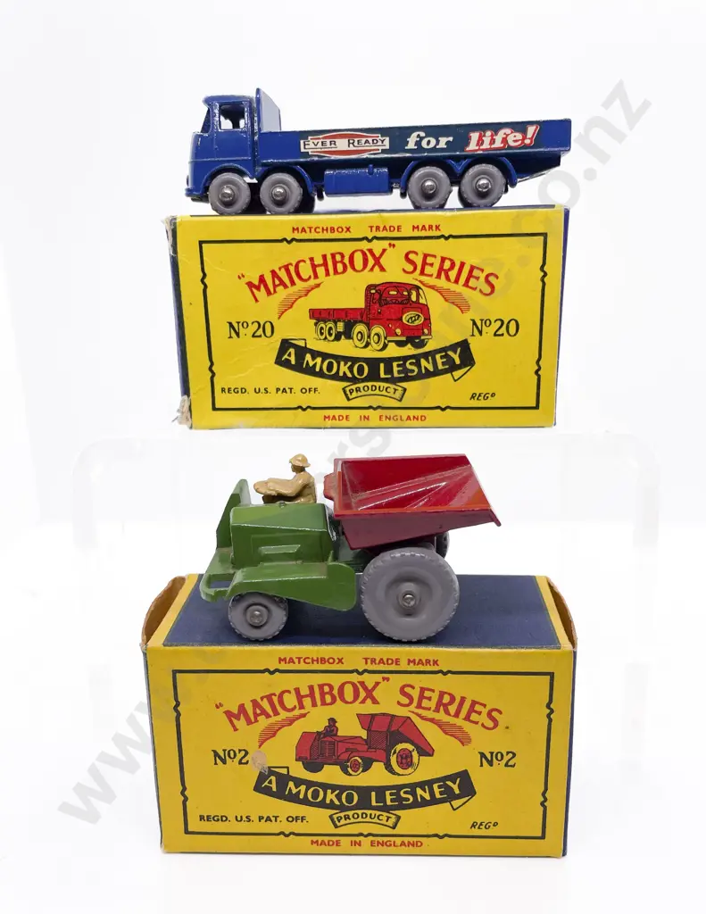 Two Matchbox Series A Moko Lesney Boxed Models Image 1++